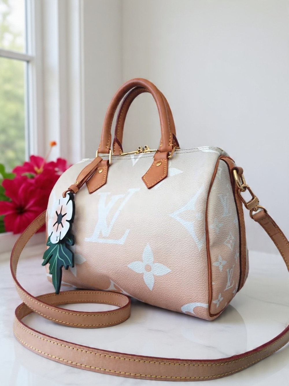 Louis Vuitton By The Pool Speedy Bandouliere 25 Limited Edition ✨ Full Set - Picture 7 of 16